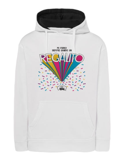 Sudadera Regalito Blanca